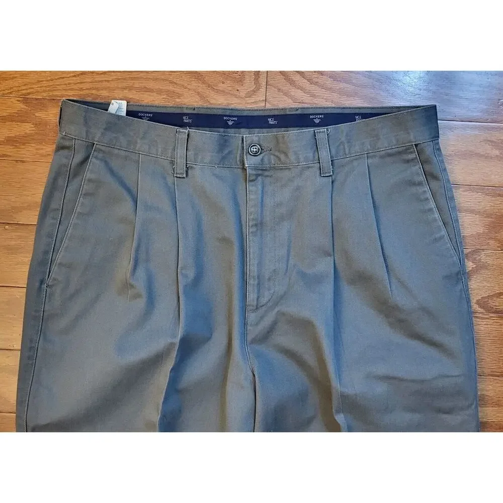 Dockers Men's Pants / Chinos W36 / L29 Lt Olive Green